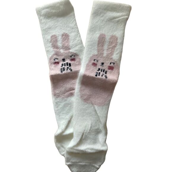 Fuzzy Bunny Baby Socks - Picture 6 of 6